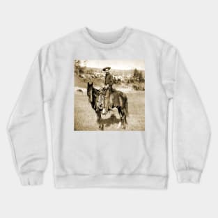 Vintage Cowboy Crewneck Sweatshirt